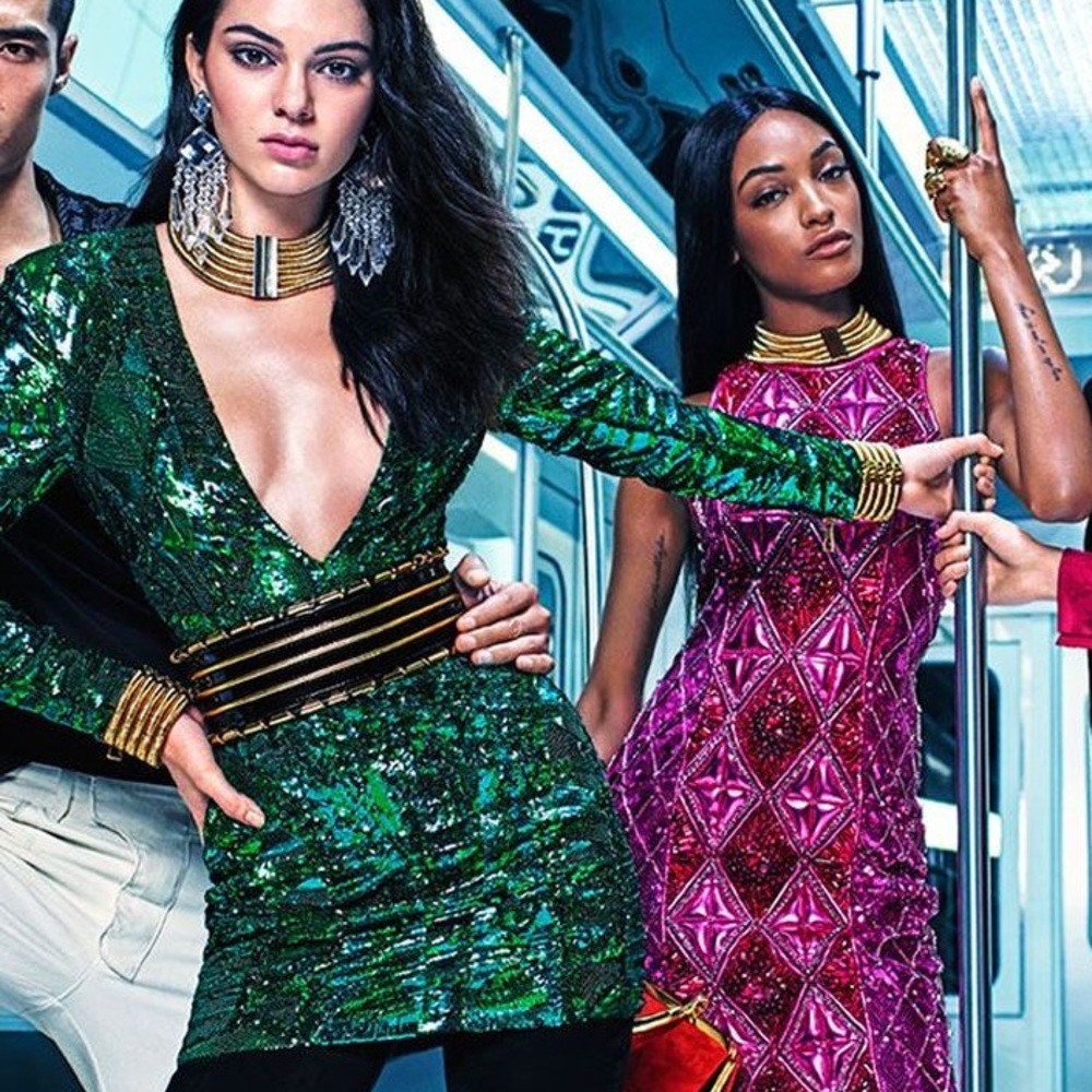 Collector’s Rare BALMAIN H&M Kendall Jenner Dress